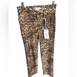 Good American Leopard Print Pants